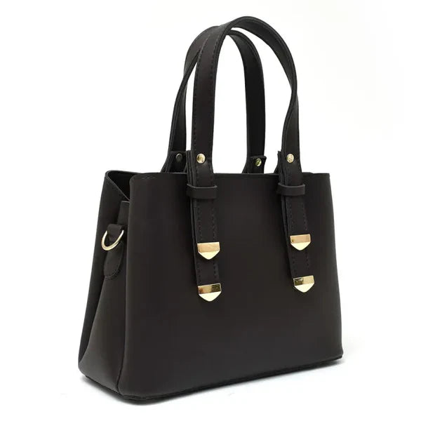 Urban Luxe Black Tote bag