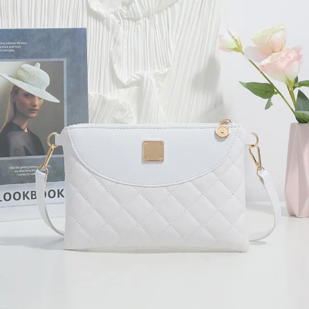 Nori White Cross Body Bag