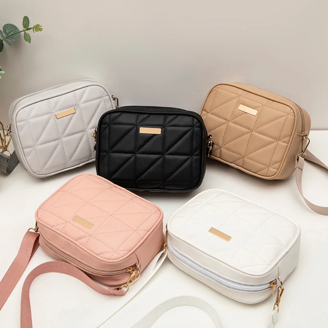 Kubri White Cross Body Bag