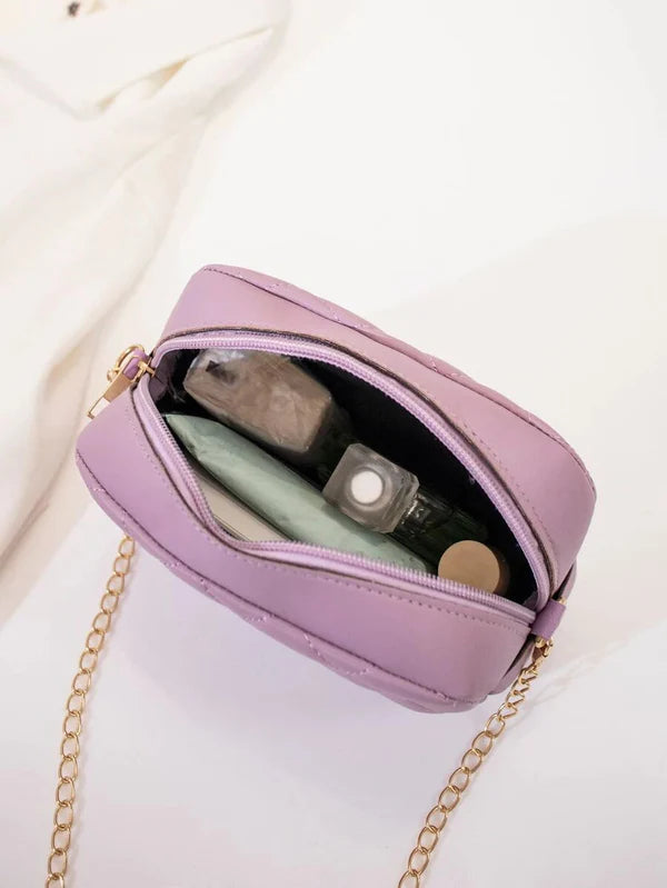 LIGHT PURPLE LUXE Crossbody Bag