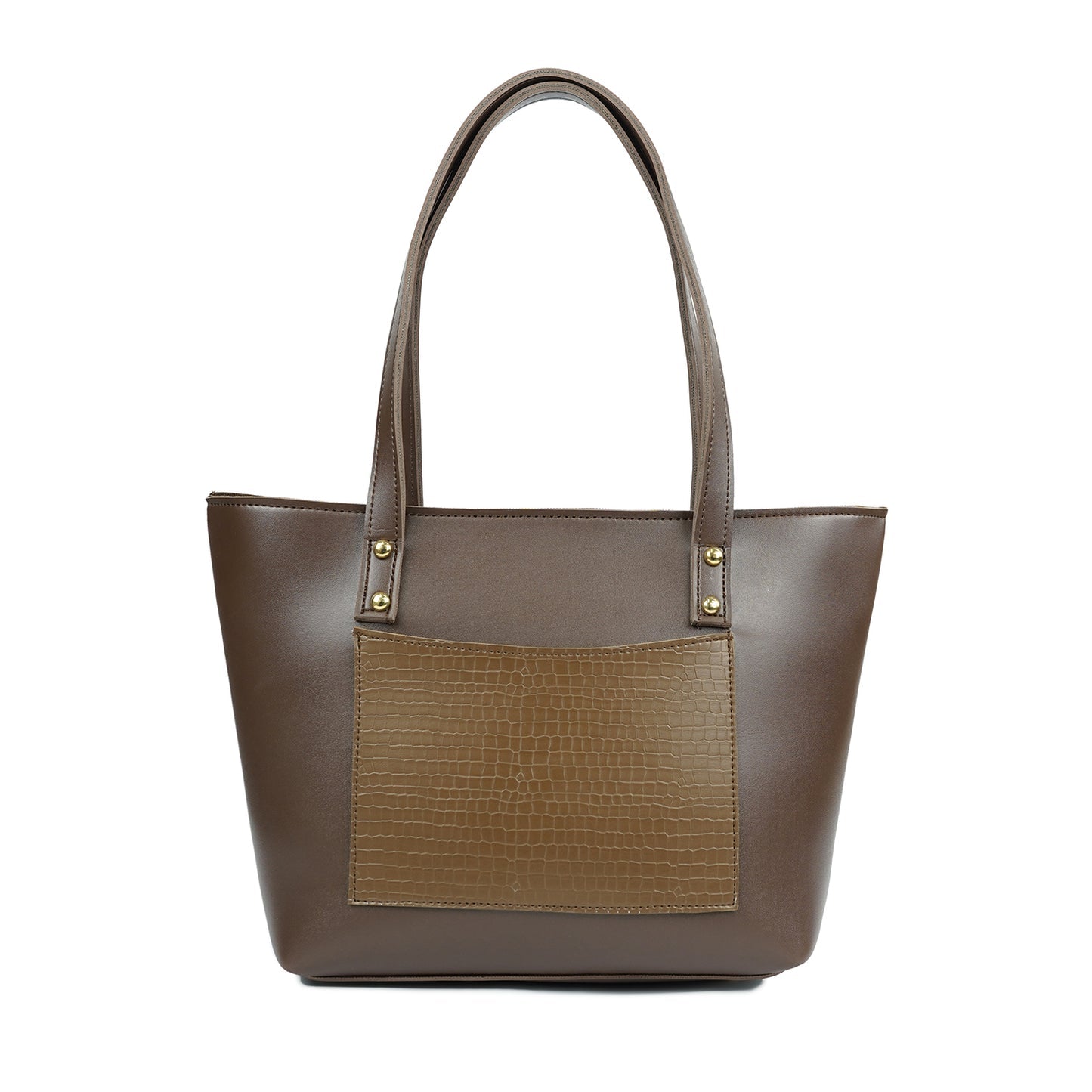 RB Brown Tote Bag