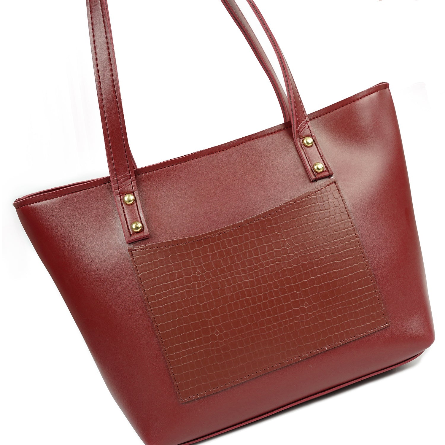 RB Maroon Tote Bag