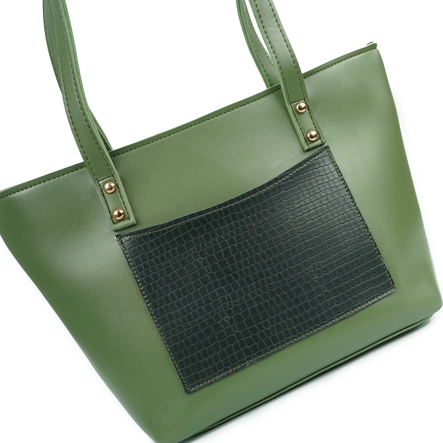 RB Green Tote Bag