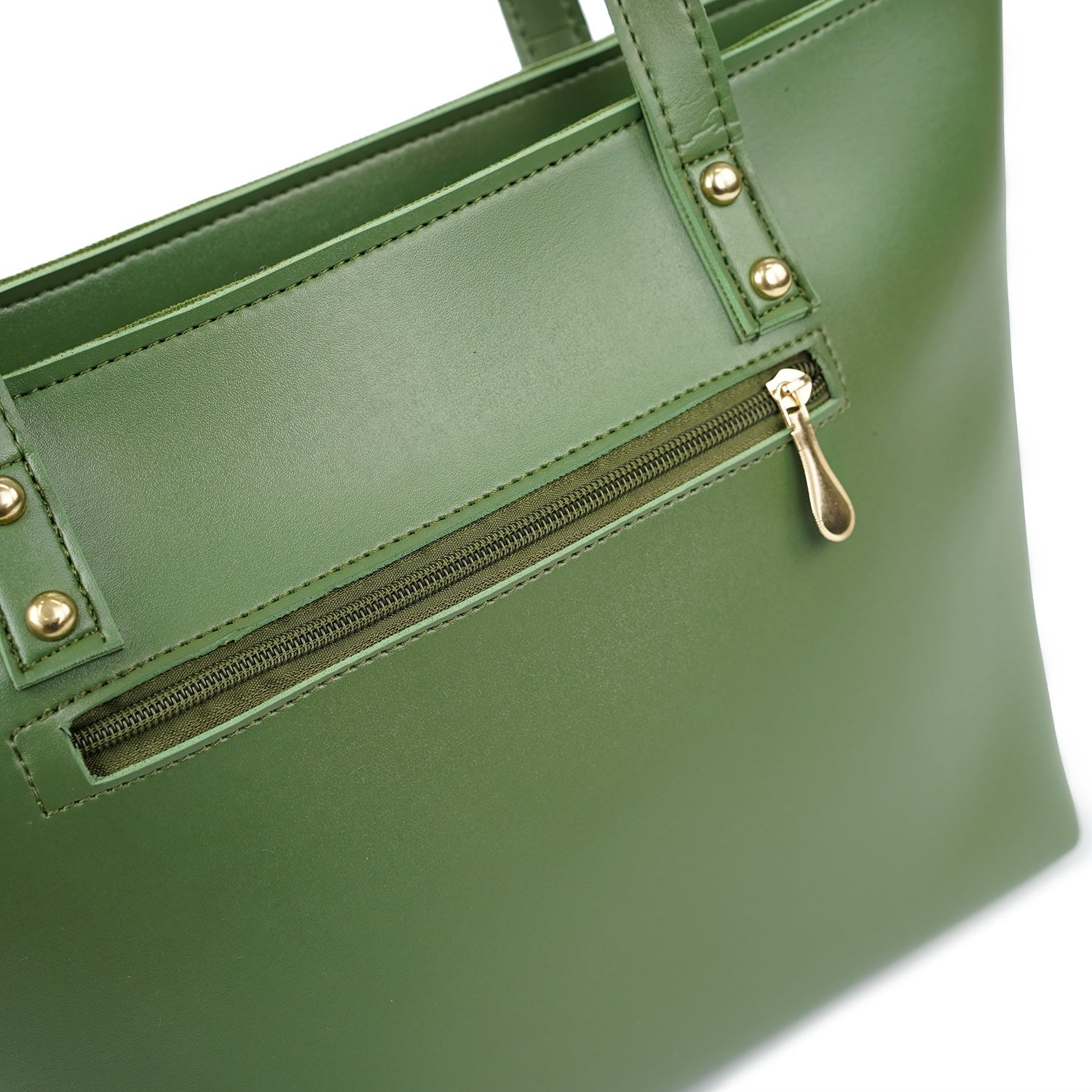 RB Green Tote Bag