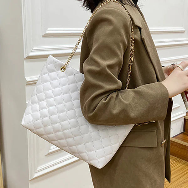 White Liza Shoulder Bag