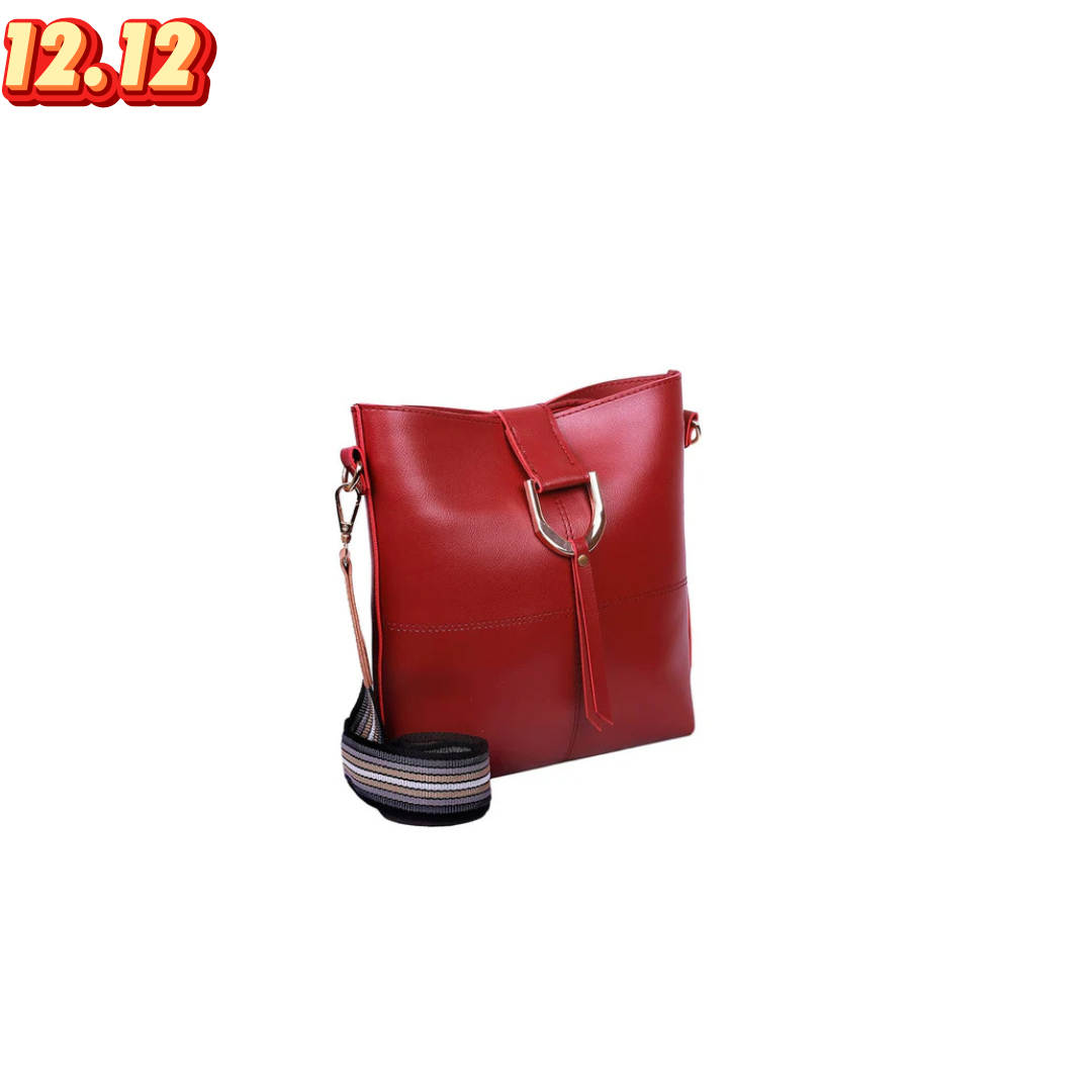 BOB Maroon cross body bag