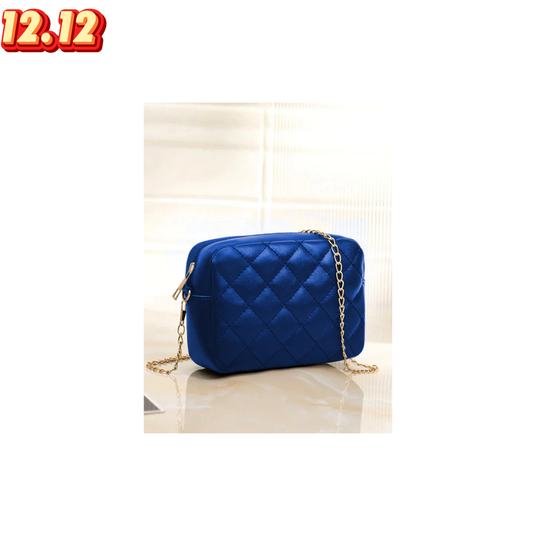 LUXE BLUE CROSS BODY BAG