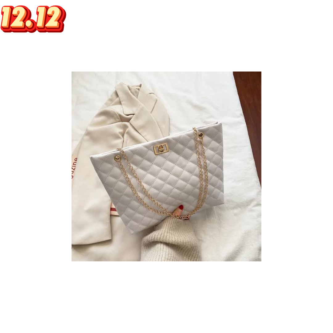 White Liza Shoulder Bag