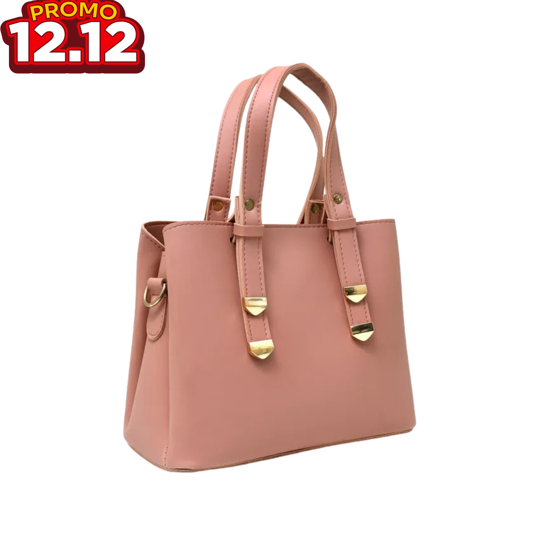 Urban Luxe Pink Tote Bag