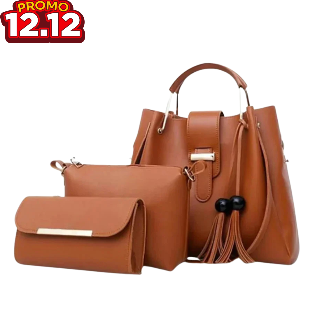 Queen Mastard 3PCS Bag Set