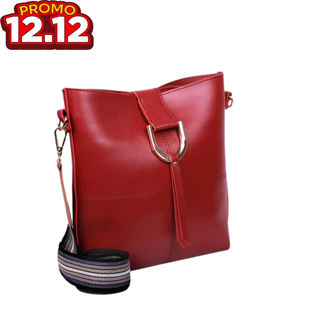 BOB Maroon cross body bag