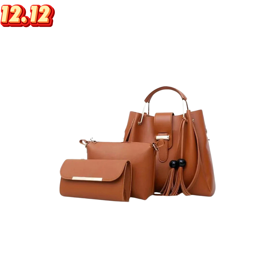 Queen Mastard 3PCS Bag Set